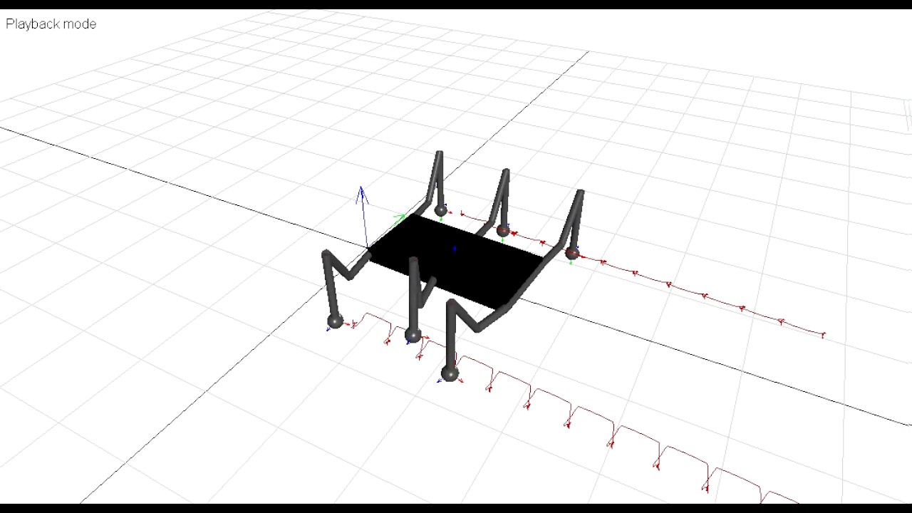 Hexapod Robot Wave Gait