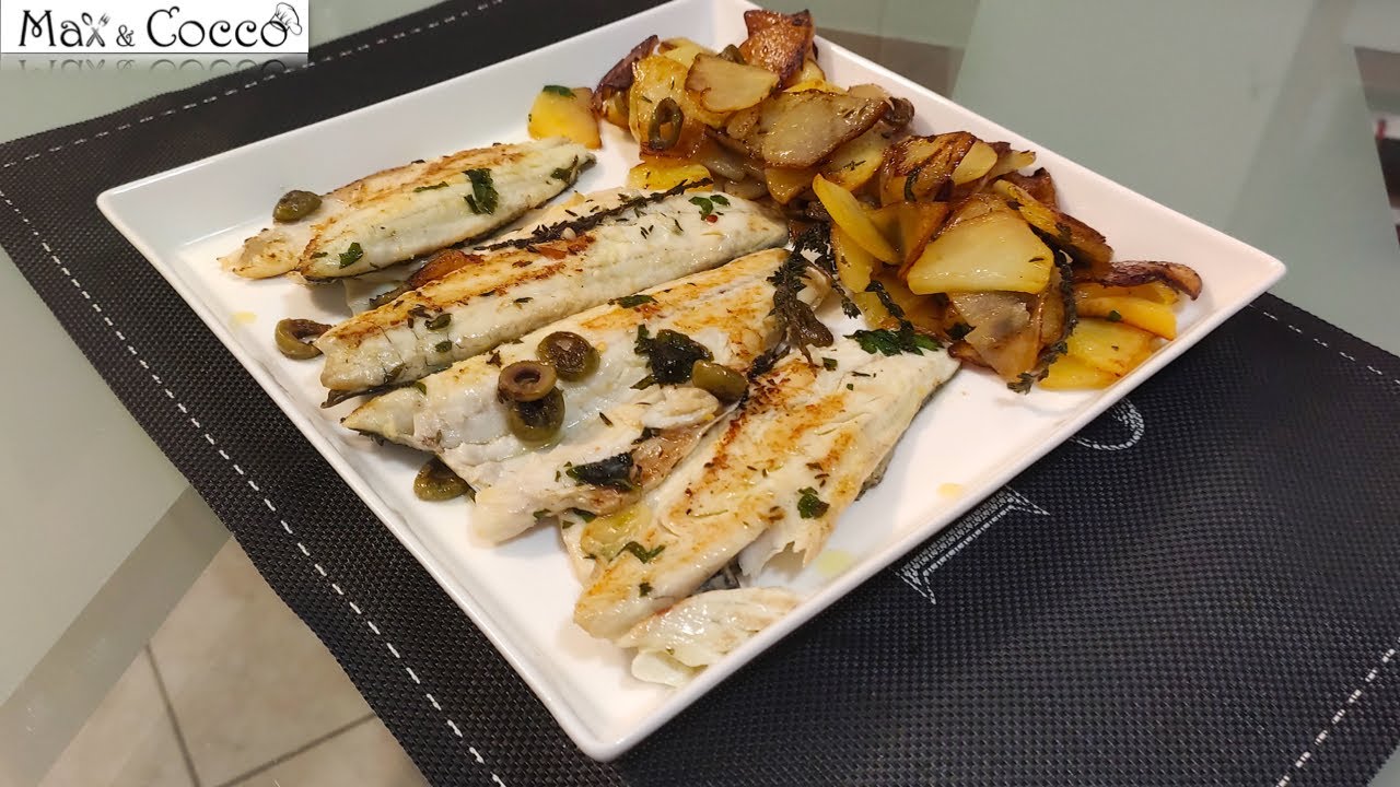 FILETTI di BRANZINO alla MEDITERRANEA