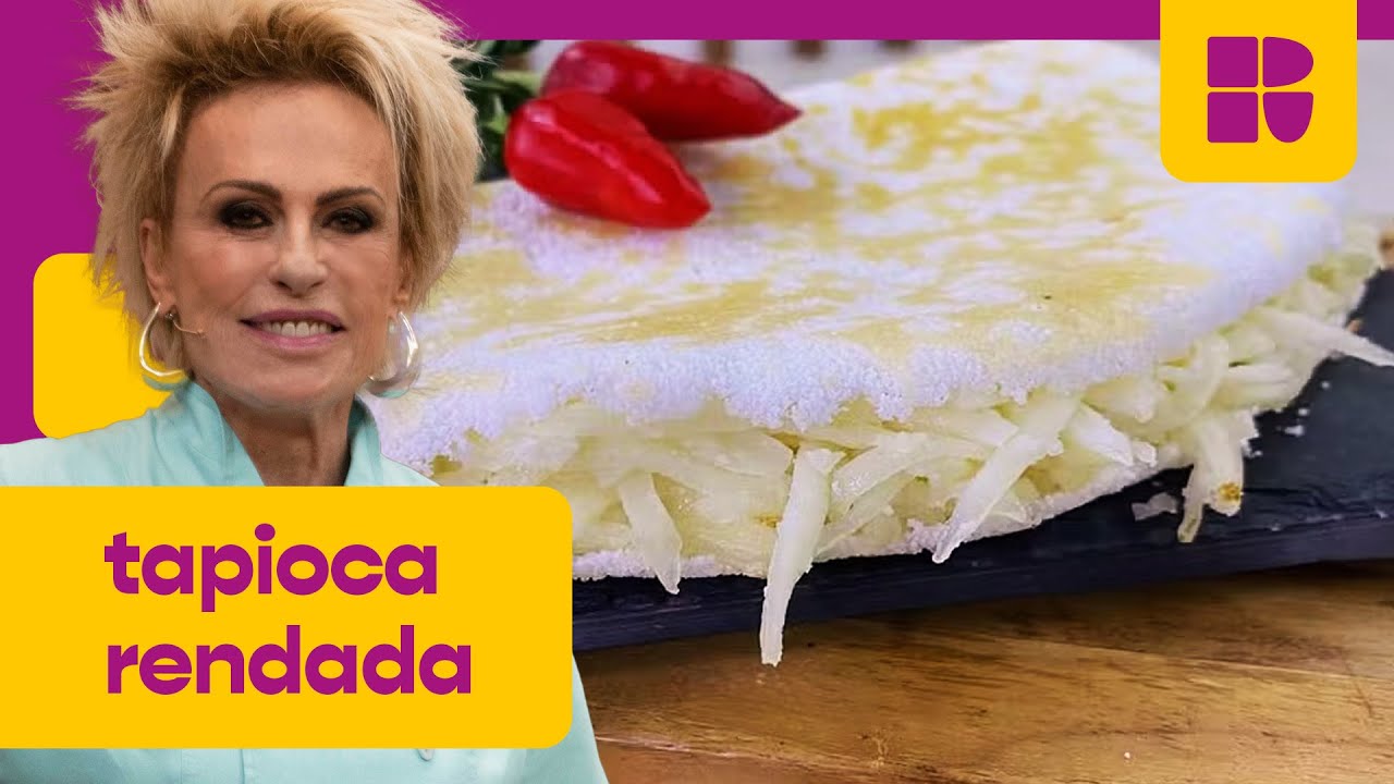 Tapioca rendada PERFEITA! | Receitas de Festa Junina | Ana Maria Braga | Mais Você