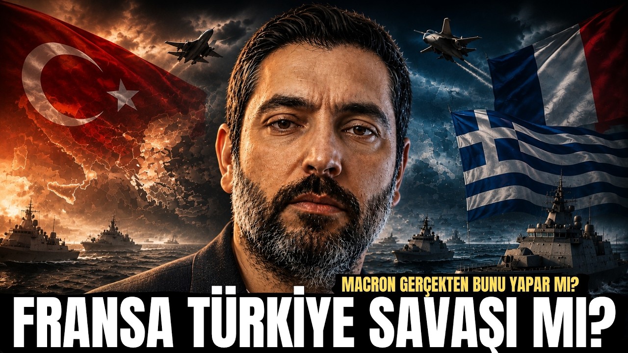 Fransa Ger&ccedil;ekten Yunanistan İ&ccedil;in T&uuml;rkiye ile Savaşacak mı? Yunanistan'ı Neden Savaşa Hazırlıyor?