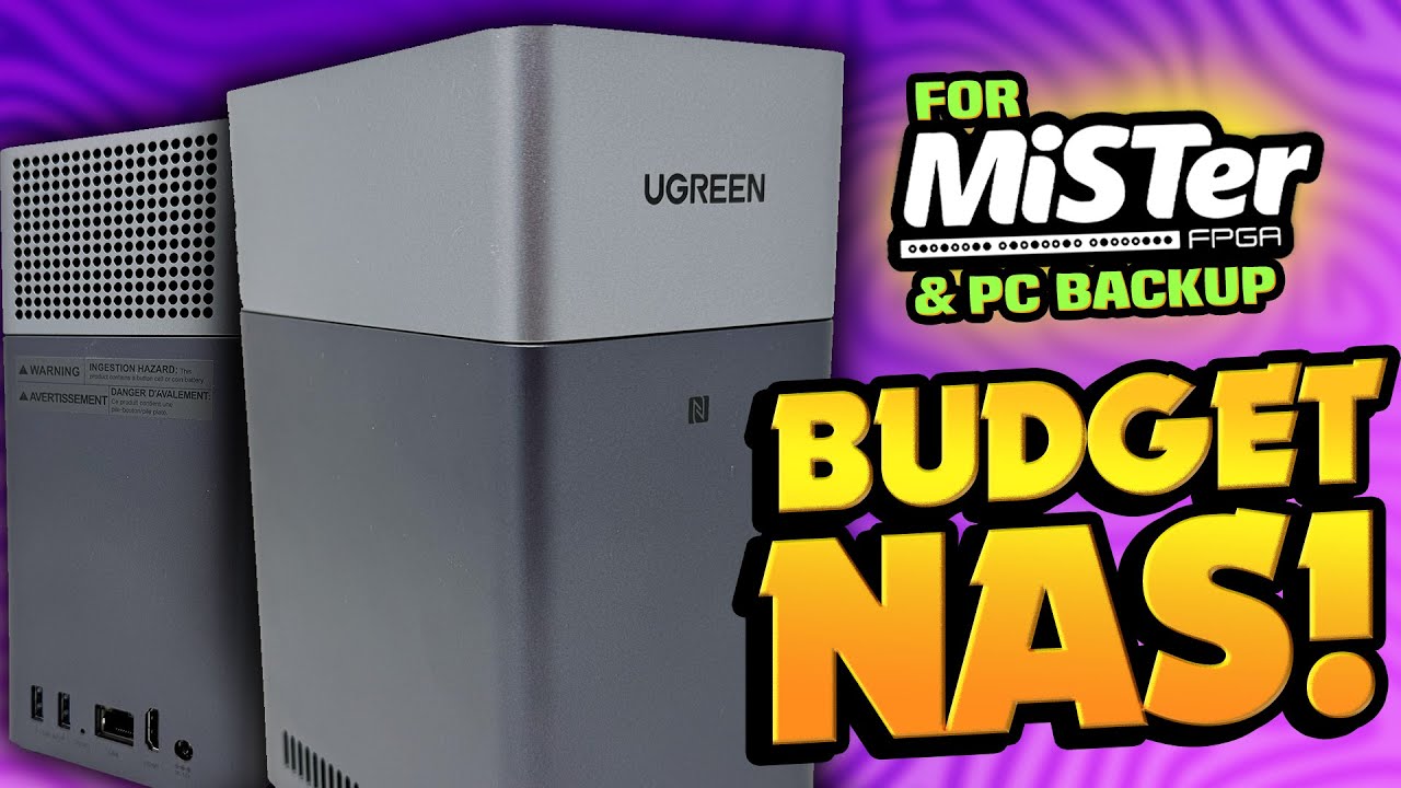 UGREEN NAS DH2300: Бюджетный NAS для резервного копирования данных с ПК и MiSTer FPGA.