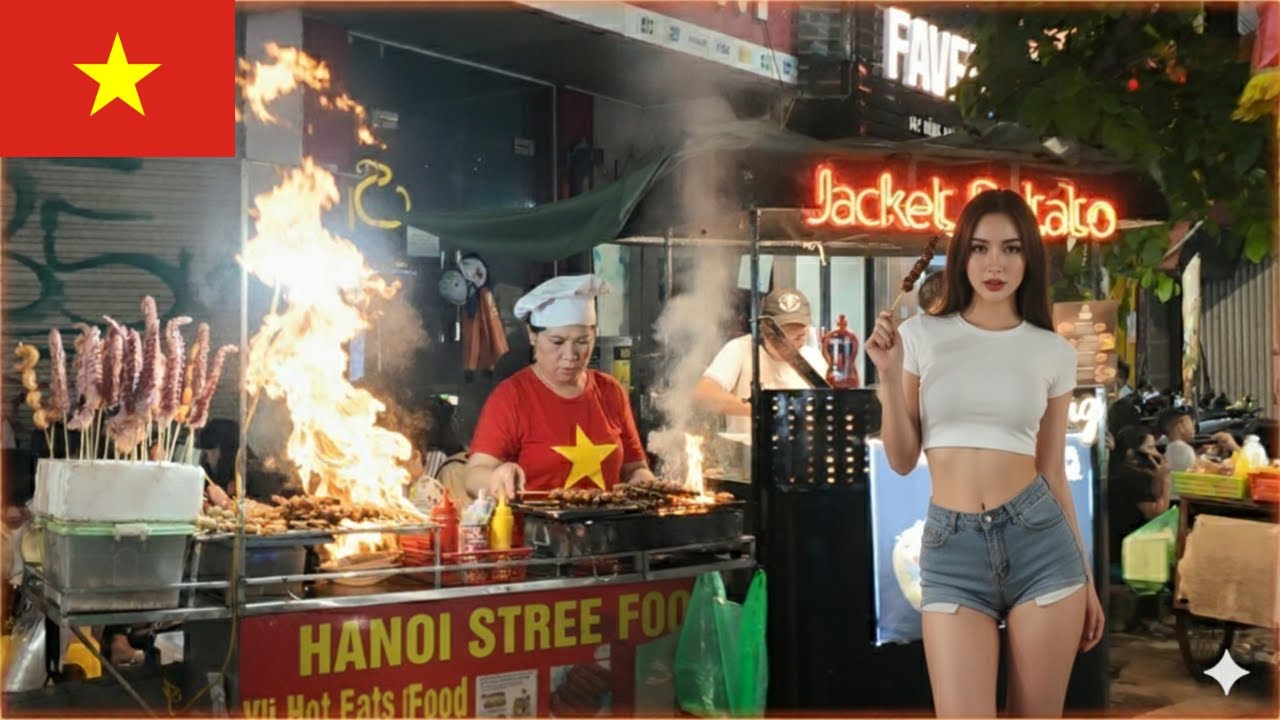 Explore Hanoi Weekend Night Market – Best Street Food & Shopping Finds!
