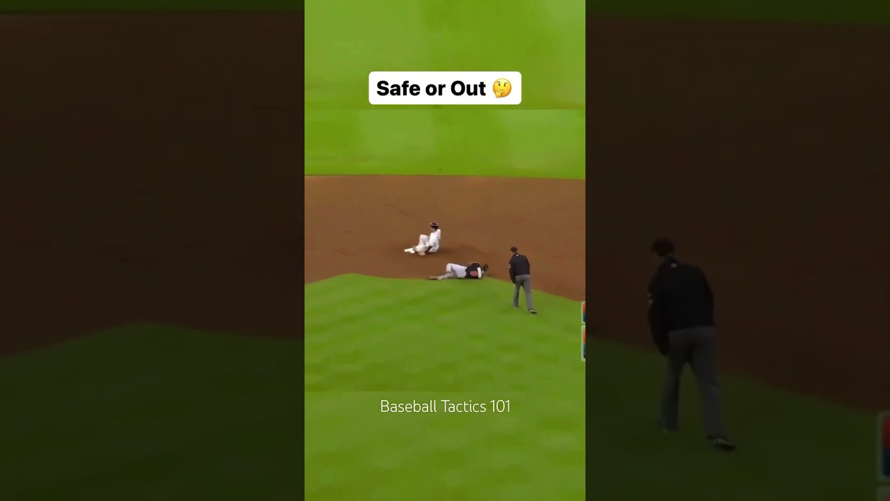 Safe or Out? #mlb #baseball #shortsfeed #shorts #viral #safe #out