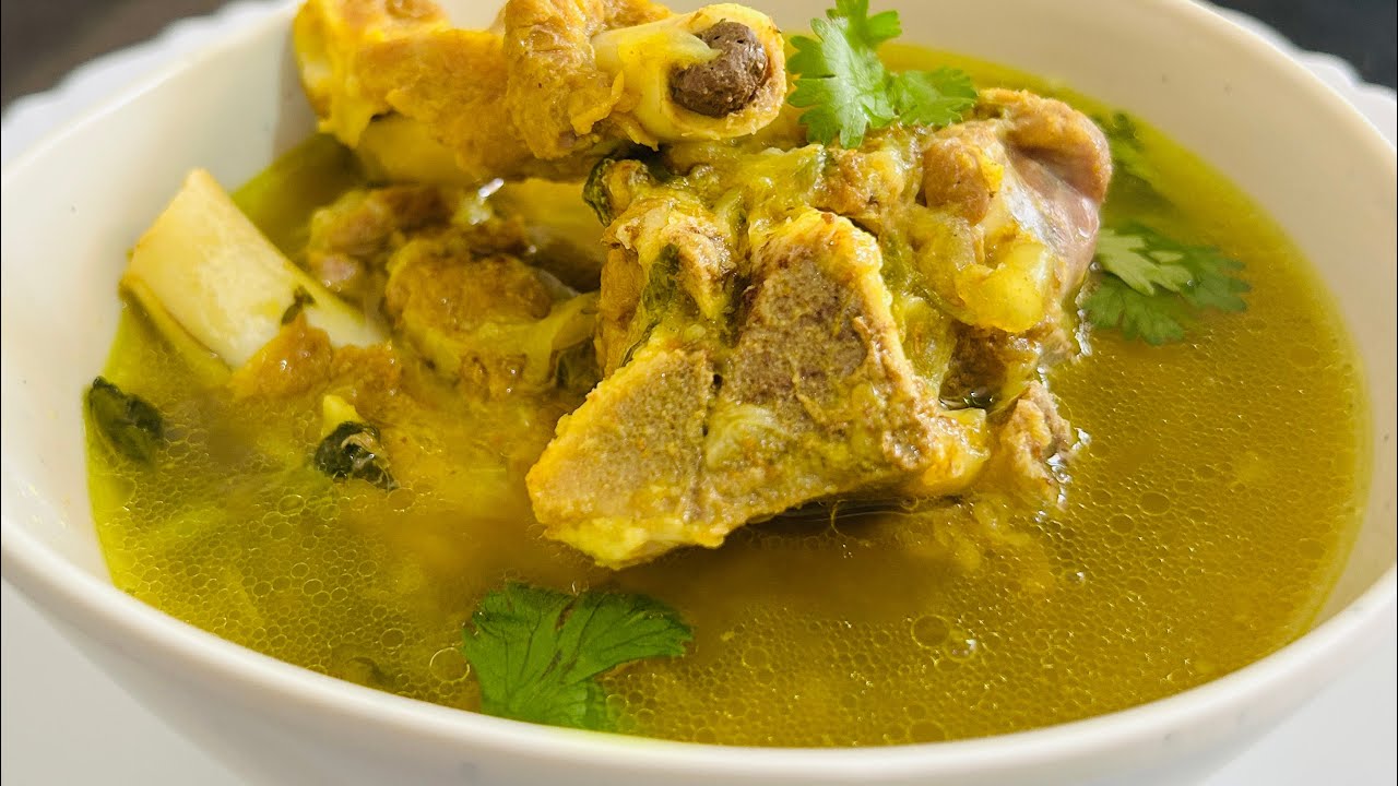 Mutton soup recipe | Tasty & Healthy mutton shorba at Home