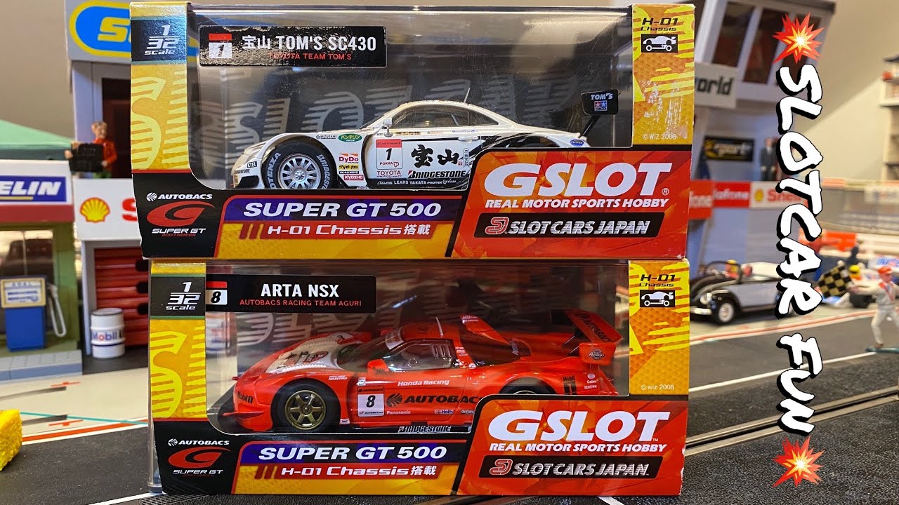Slot Cars Japan G-Slot the Revolution from the Far East - closer look and test drive