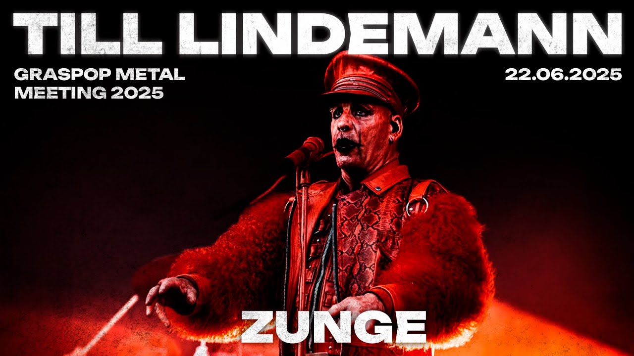 Till Lindemann - Zunge PROSHOT LIVE 22.06.2025 Graspop Metal Meeting new [SUB] [ ENG, RUS, DEU ]