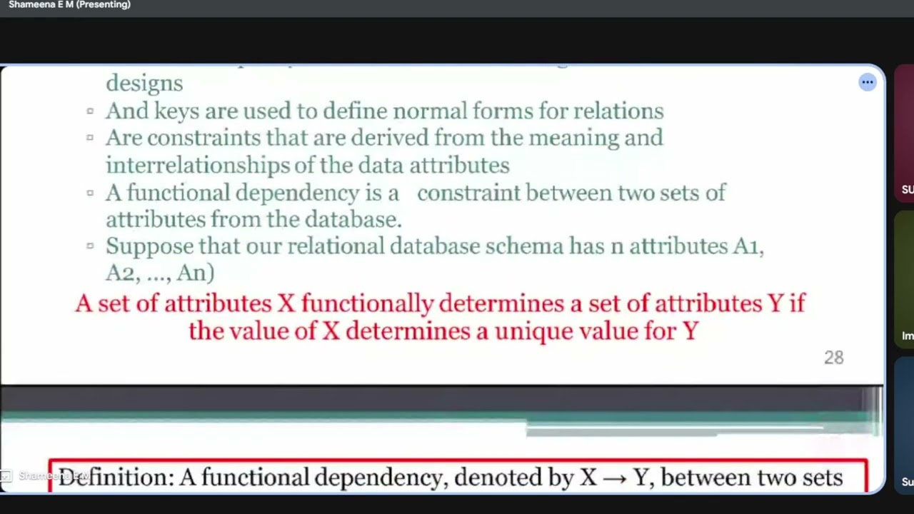 DBMS Theory || Class 11|| module 3|| 02/02/2026
