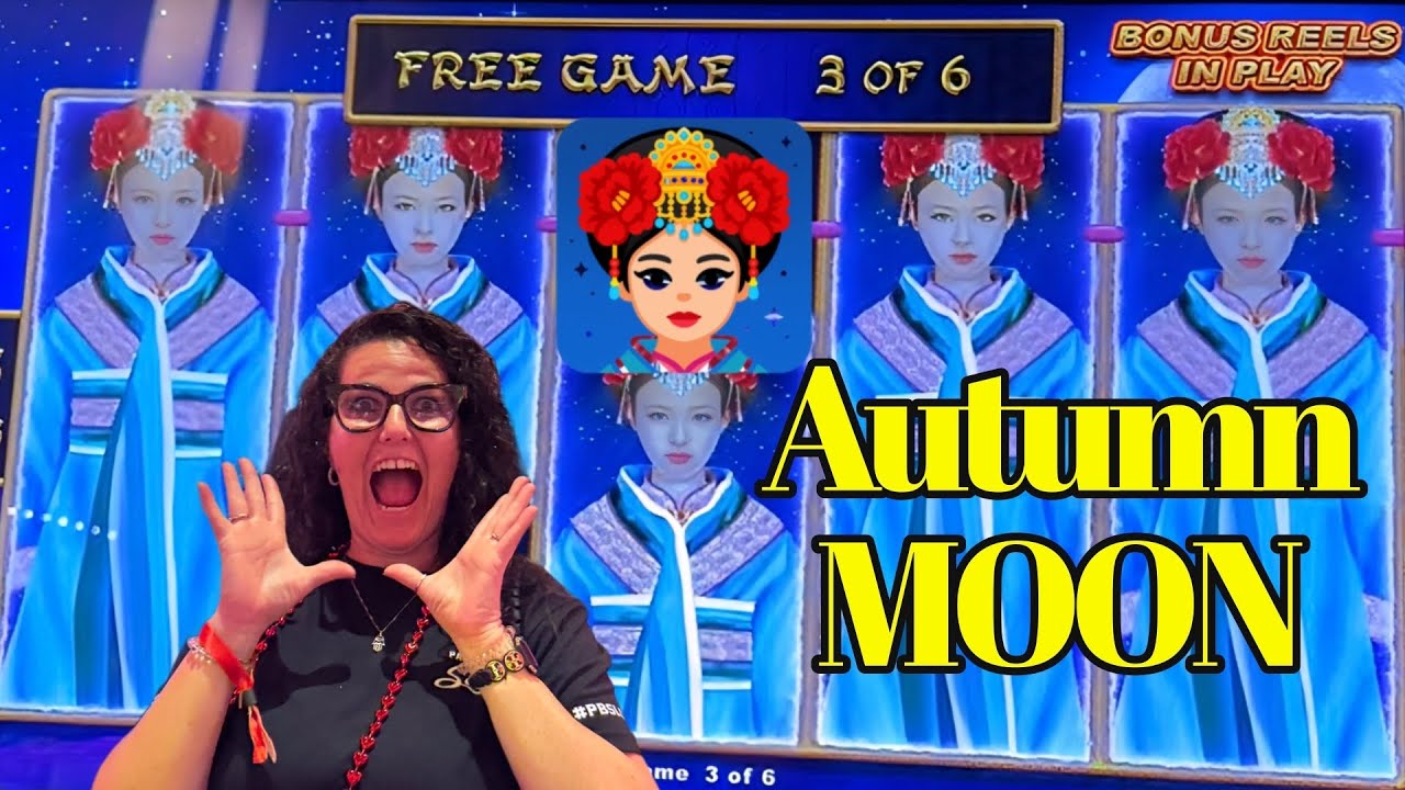 Florida Woman Hits This HUGE JACKPOT On High Limit Autumn Moon Dragon Link!