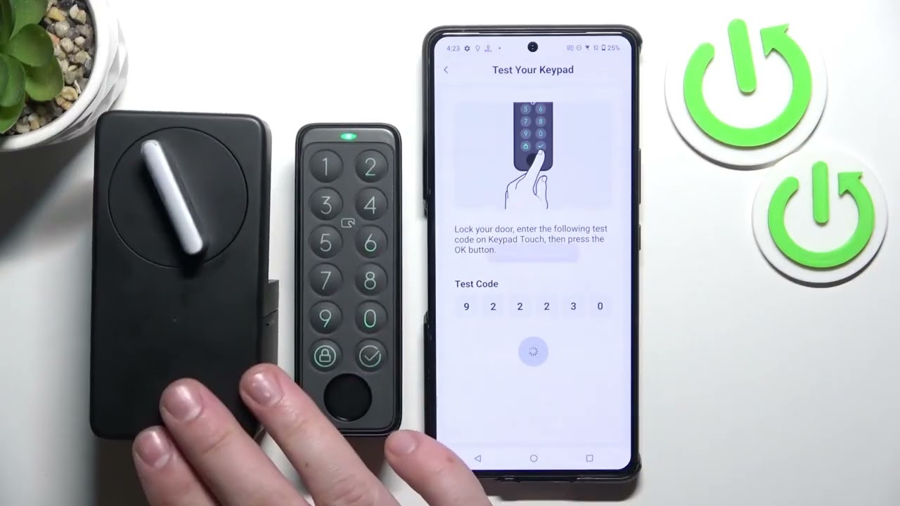 Wie koppelt man das SwitchBot Lock mit dem Keypad Touch?