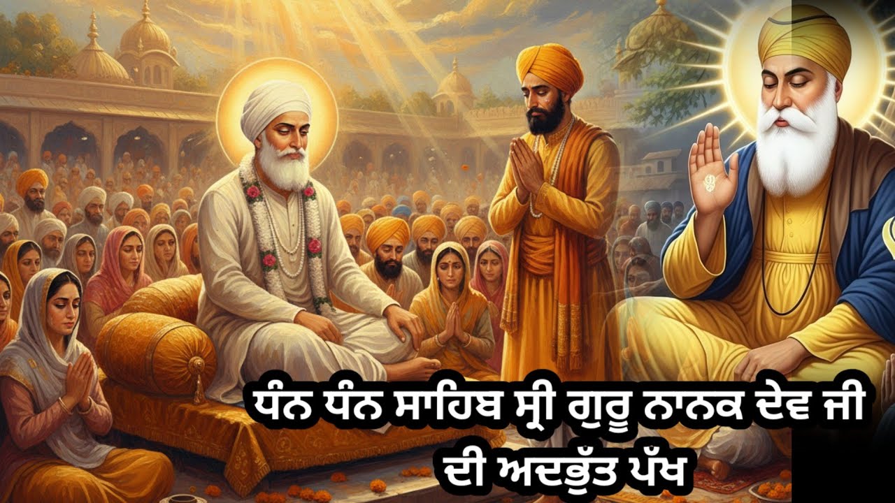 ਧੰਨ ਧੰਨ ਸਾਹਿਬ ਸ੍ਰੀ ਗੁਰੂ ਨਾਨਕ ਦੇਵ ਜੀ ਦੀ ਅਦਭੁੱਤ ਪੱਖ ਭਾਈ ਲੇਹਣਾ ਜੀ ਦੀ ਮਹਾਨ ਪਰਖ ਤੇ ਗੁਰਤਾ ਗੱਦੀ ਦੀ ਬਖ਼ਸ਼ਿਸ਼
