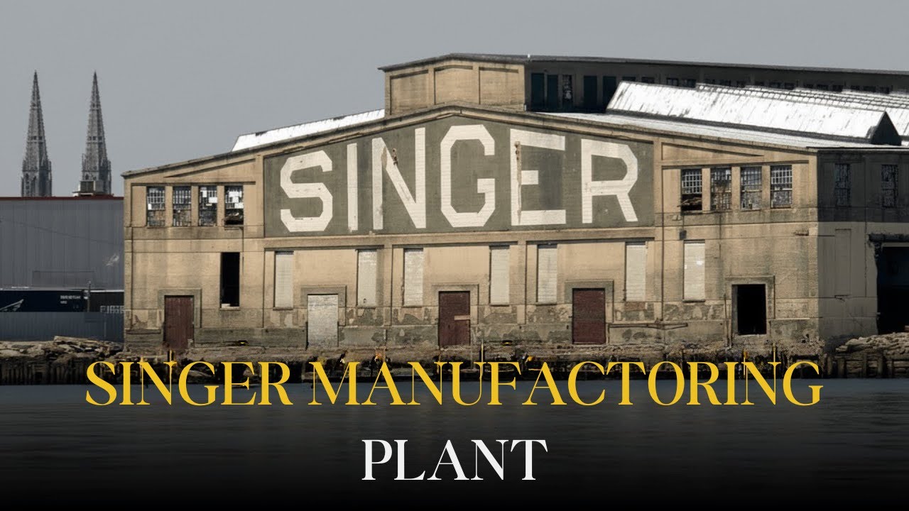 From America's No.1 Sewing Machine Empire to Ruins: Singer Factory, New Jersey
