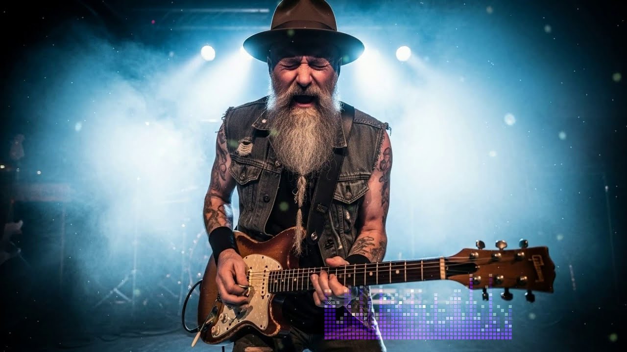 Led Zeppelin, Jimi Hendrix, ZZ Top, AC/DC, SRV – Classic Blues Rock Guitar Power & Gritty Voices