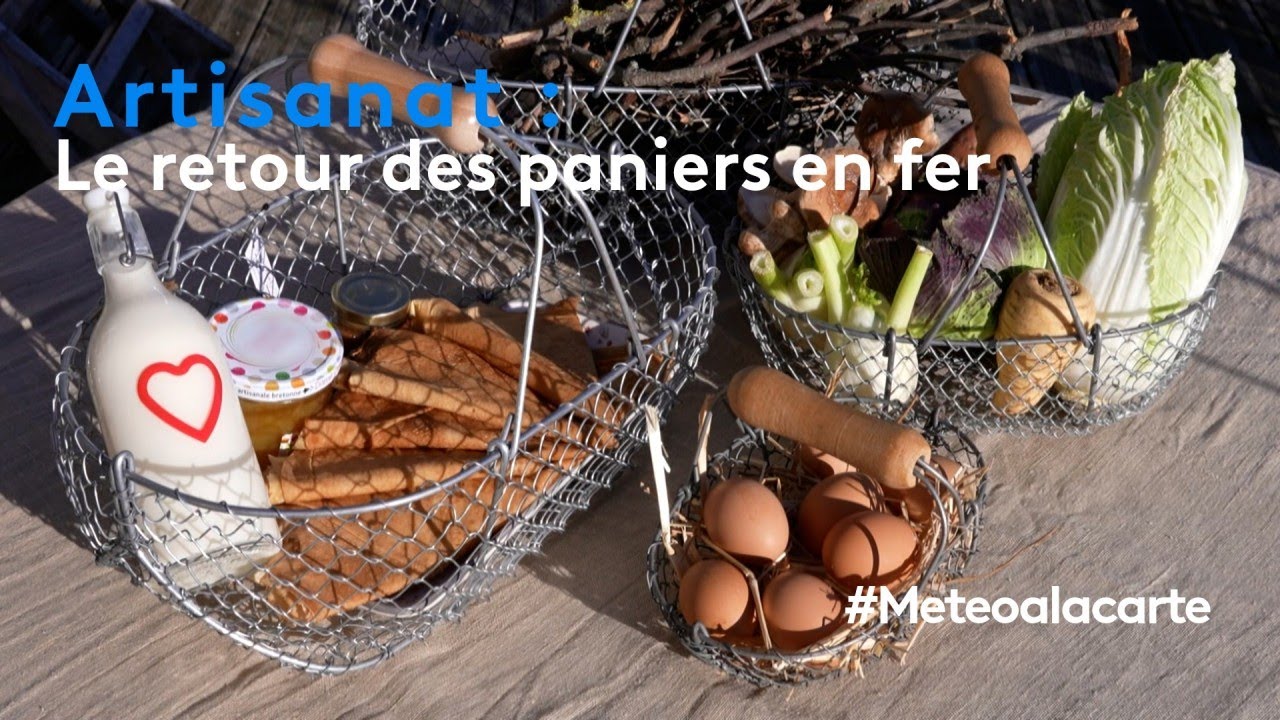 Artisanat : le retour des paniers en fer