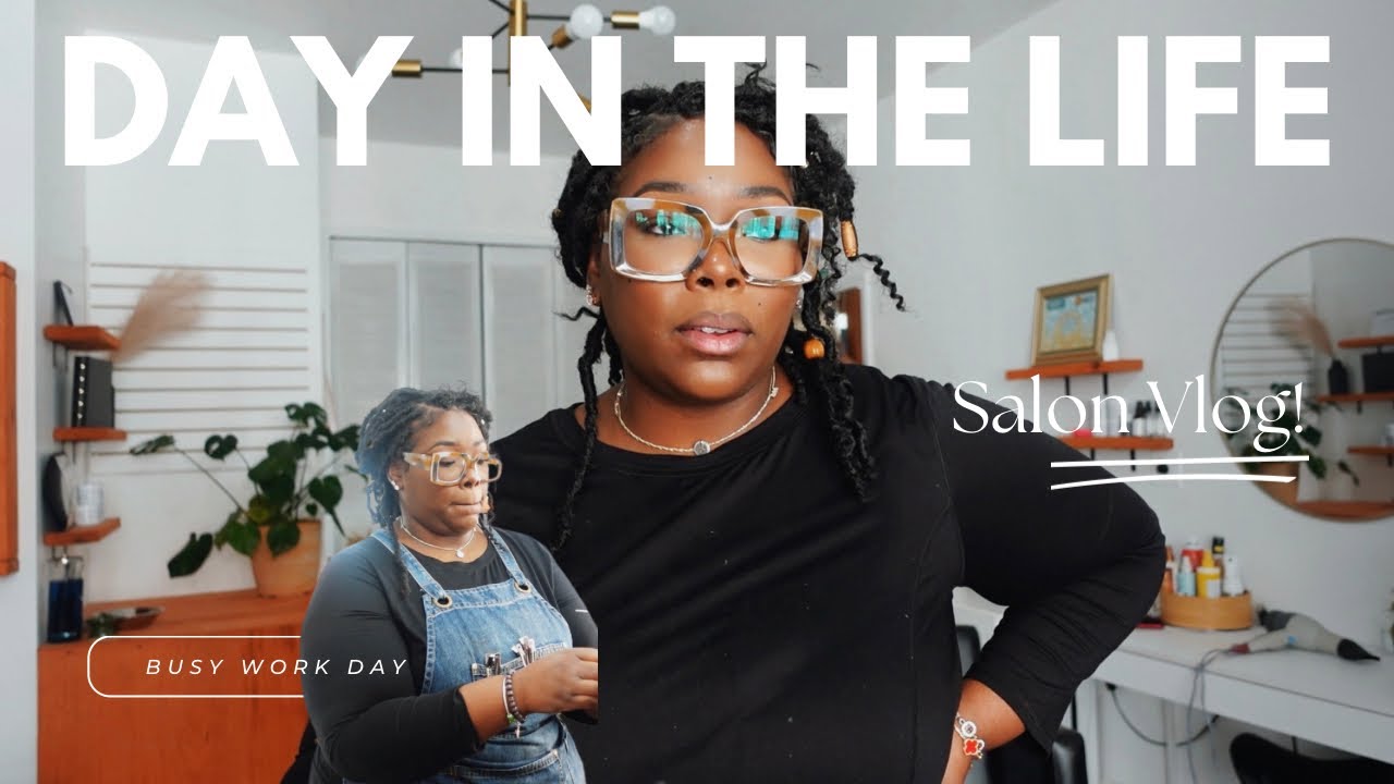 Day In The Life As A Hairstylist | Busy 8 Hour Day + Store Run …