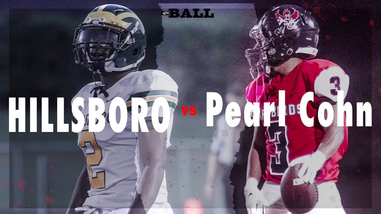 HARD HITTING GAME ENDS WITH DOUBLE OVERTIME‼️|| HILLSBORO V. PEARL COHN | HIGH SCHOOL FOOTBALL