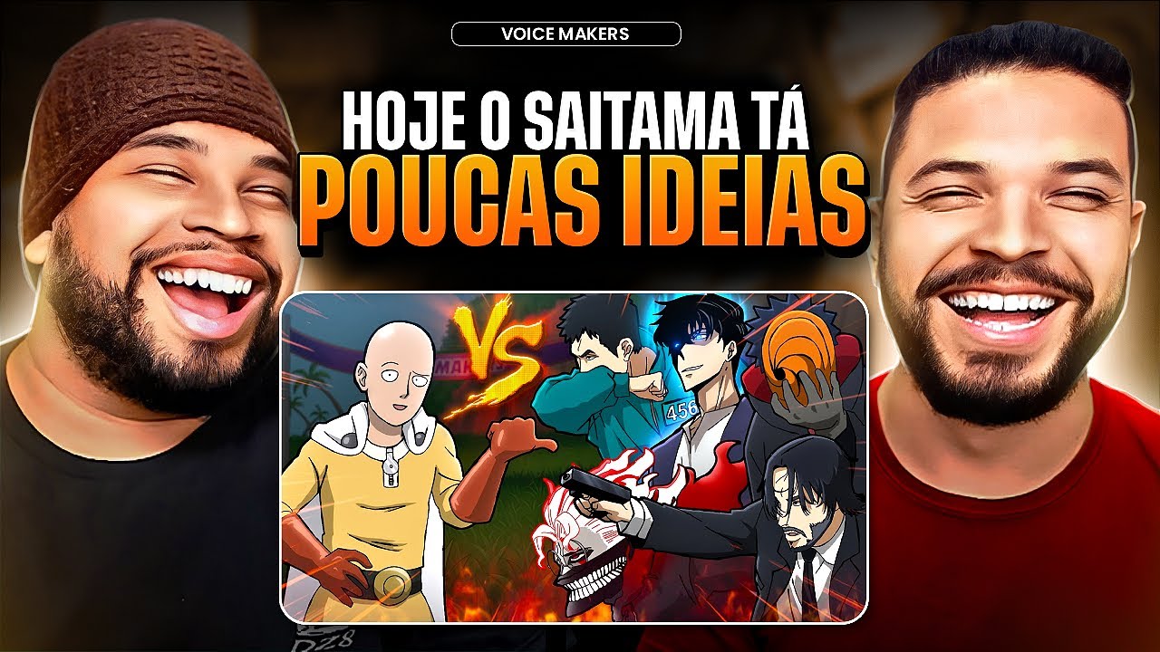 SAITAMA VS TODO MUNDO 3 (QUEM É MAIS FORTE?) | Voice Makers (REACT)