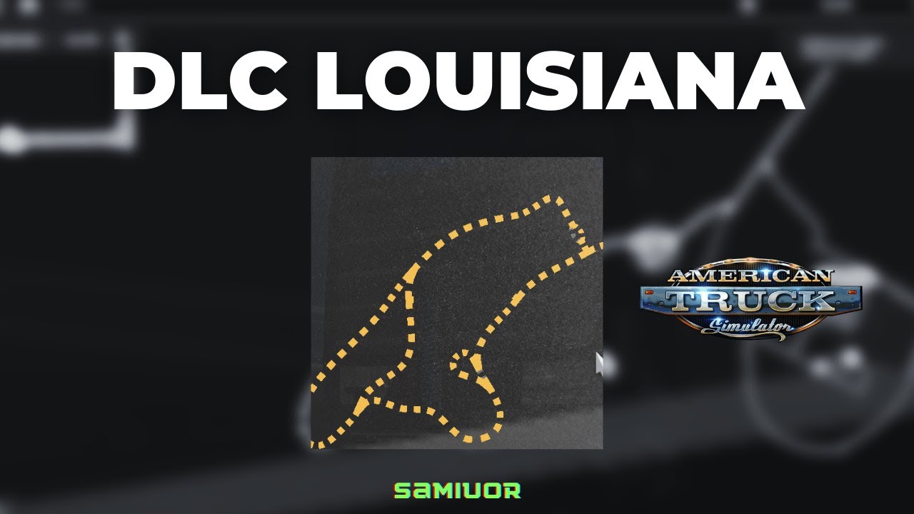 9 скрытых дорог DLC Louisiana в American Truck Simulator!