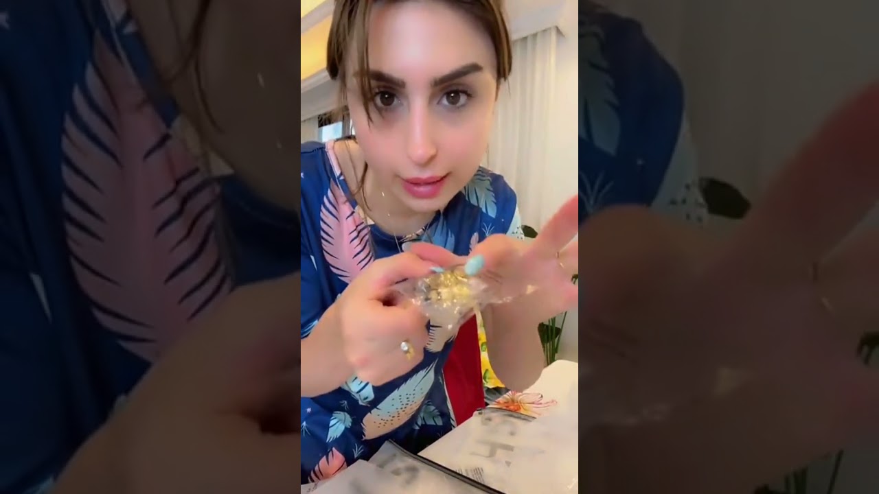 مشتريات ننوش للصيف😍 واخيرا وصلت طلبيه شي ان🤗شوفوا شو جبت طلبت أشياء جديده اول مرا اجربها😂#اكسبلور