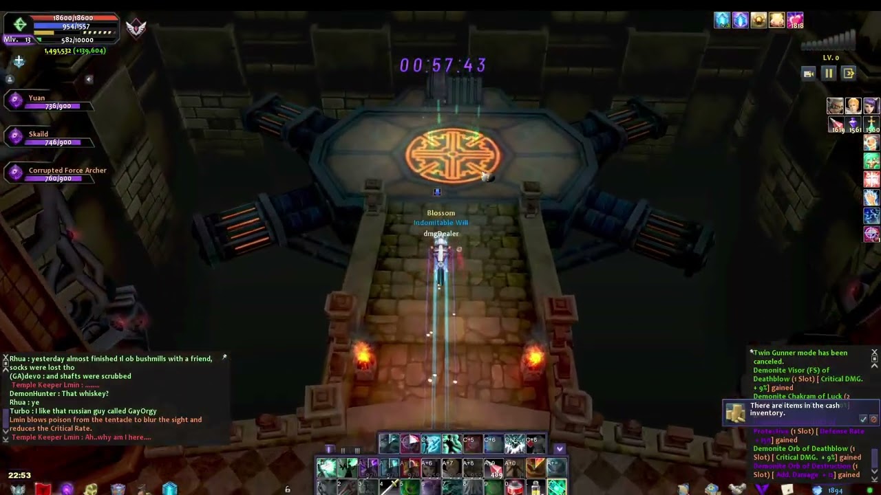 Cabal Galaxy FA forgotten temple b3f