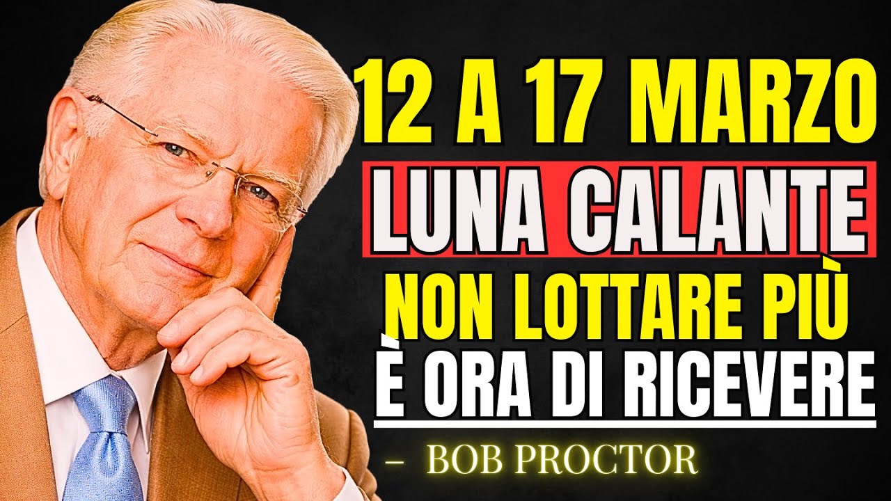 LUNA CALANTE – Smetti di Lottare, È Ora di Ricevere (Sei stato Scelto) | Bob Proctor