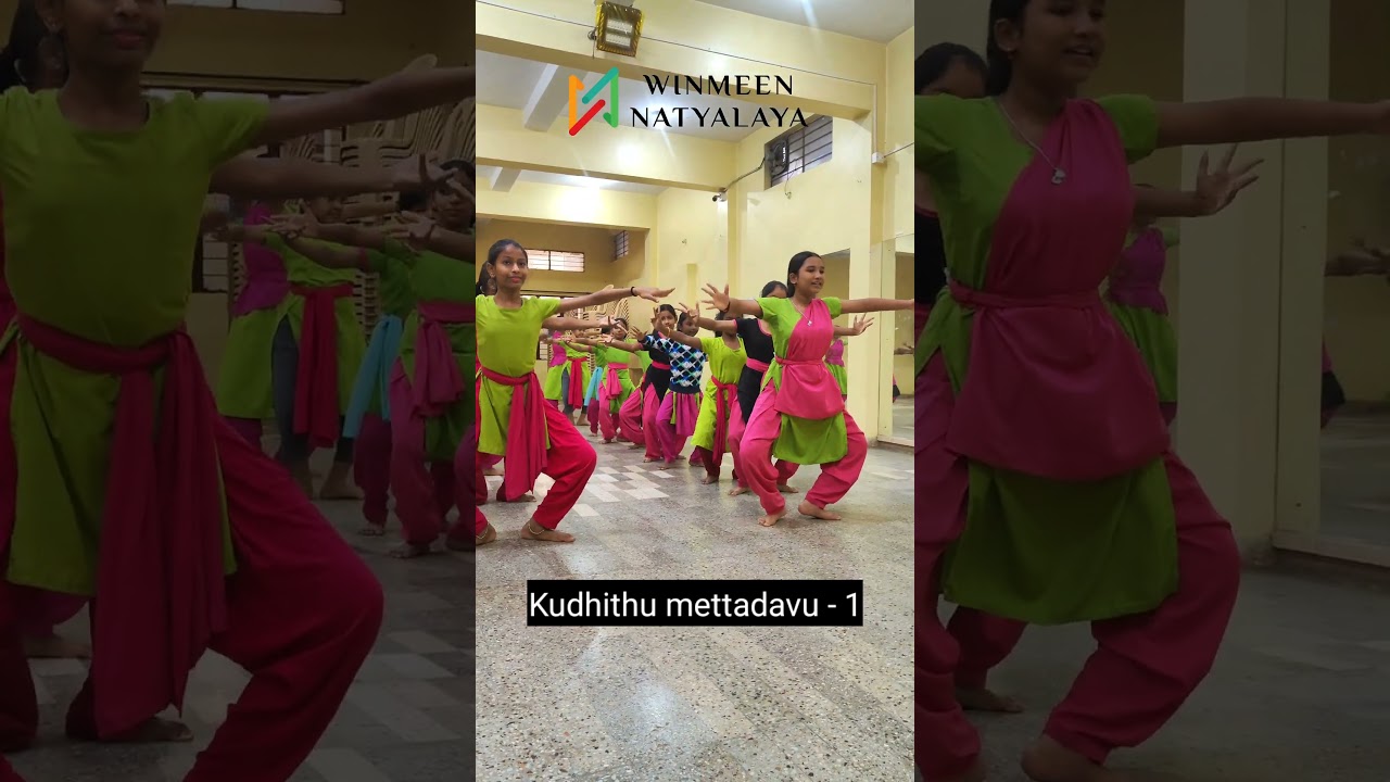 Kudhithu mettadavu -1 #dance #bharatanatyam #adavu #danceclass #classicaldance #indiandance #dancer
