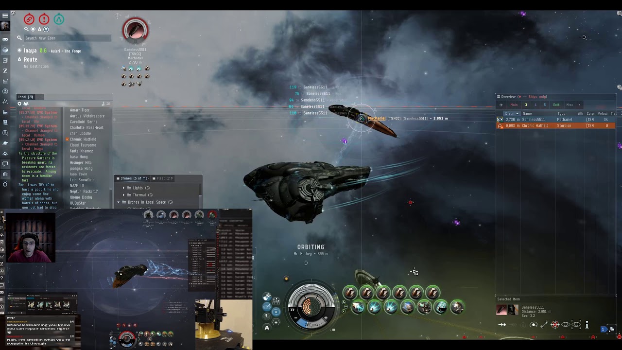 [EVE Online] Farming high sec carebear tears using kill rights