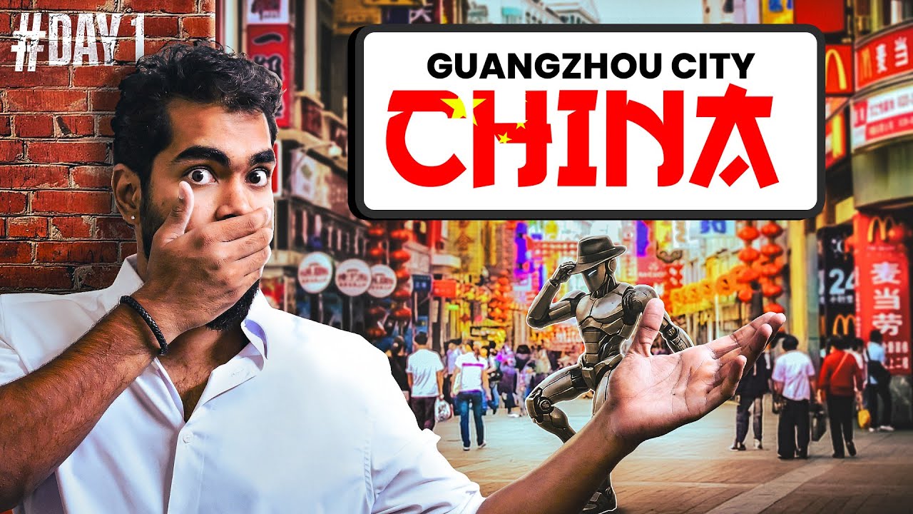 CHINA లో DEVELOPMENT మరీ ఈ రేంజ్ లో EXPECT చెయ్యాలే China's Advanced AI Robots - GUANGZHOU City VLog