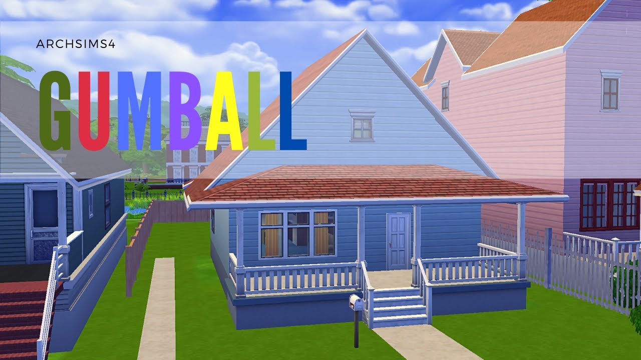GUMBALL - WATTERSON´S HOUSE (Speedbuild) | CASA DOS WATTERSON | The Sims 4
