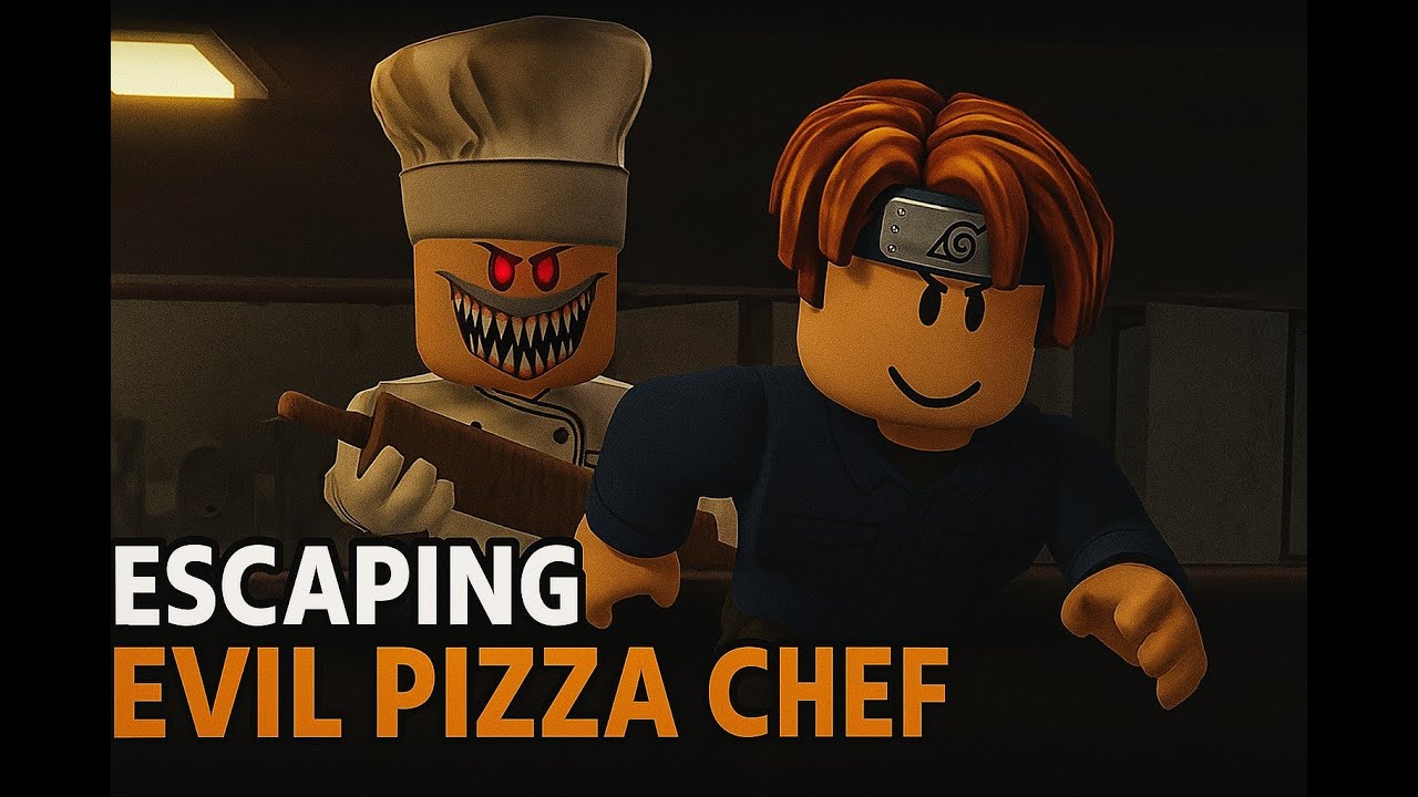 Escaping Papa Pizza’s Haunted Pizzeria in Roblox! 🍕