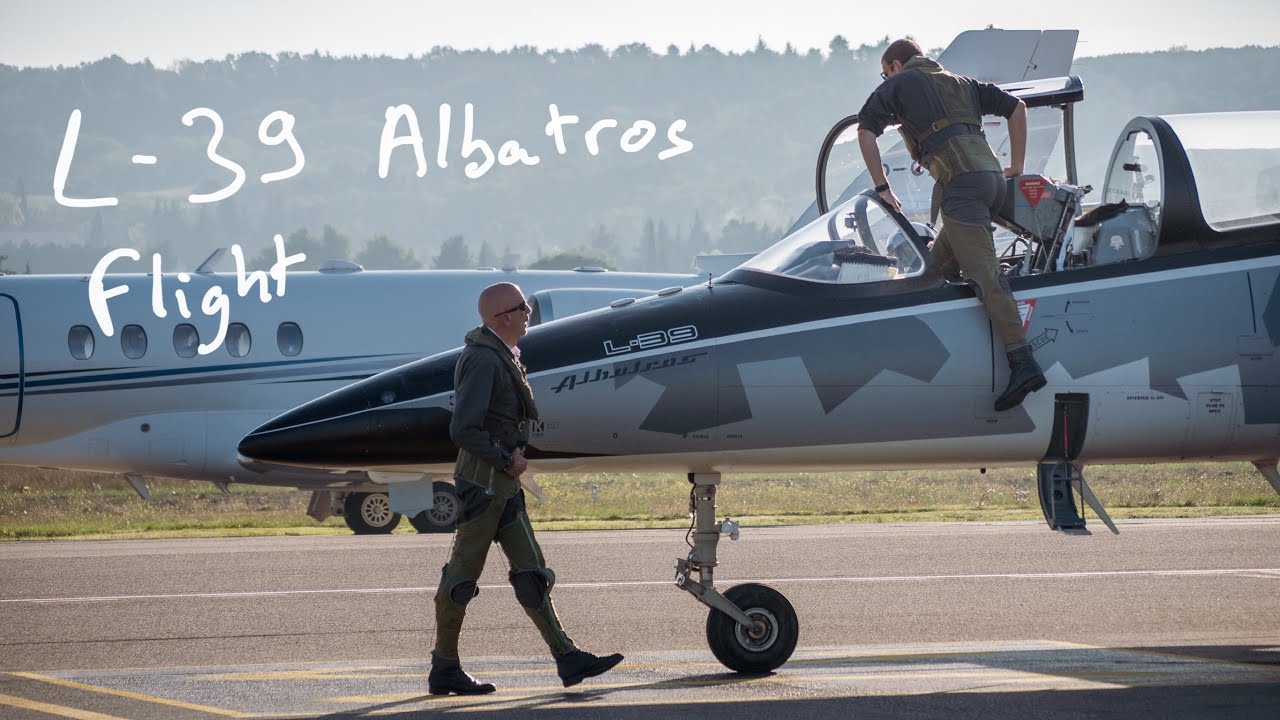 L-39 Albatros : flight from Avignon - Top Gun Voltige