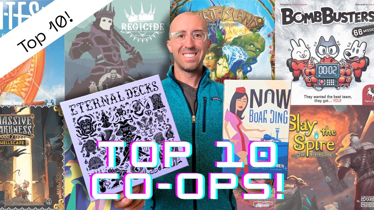 Top 10 Co-op Board Games!