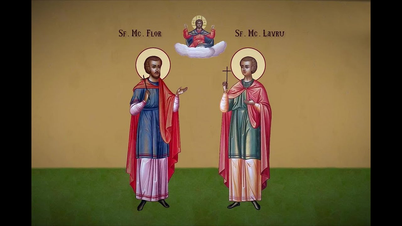 ACATISTUL SFINȚILOR MUCENICI FLOR ȘI LAVRU.