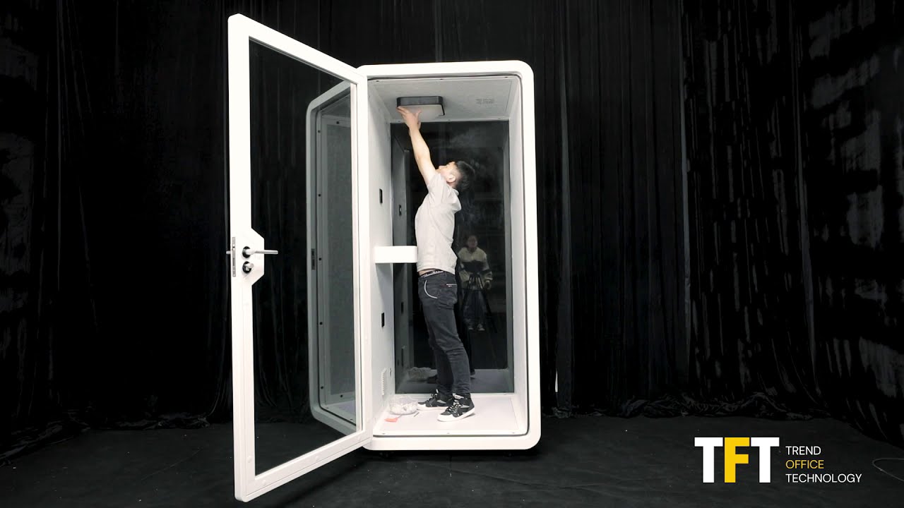 Office Soundproof Phone Booth | Acoustic Pod |office pod Installation Instruction Video