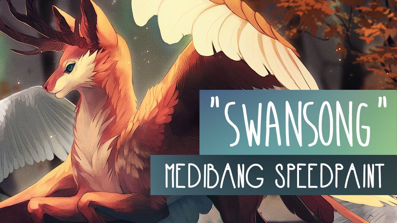 Swan Song | SPEEDPAINT | Medibang Paint Pro