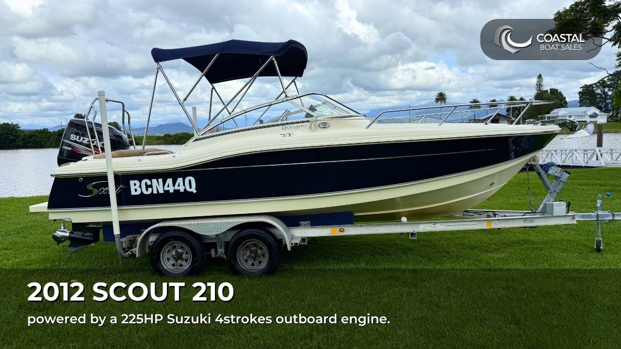 Coastal Boat Sales: 2012 Scout 210