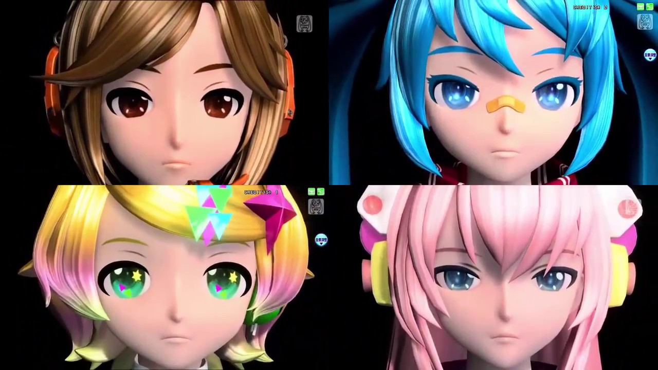 [HD 720p] Vocaloid (Miku, Luka ,Sakine Meiko, Rin) Common World Domination