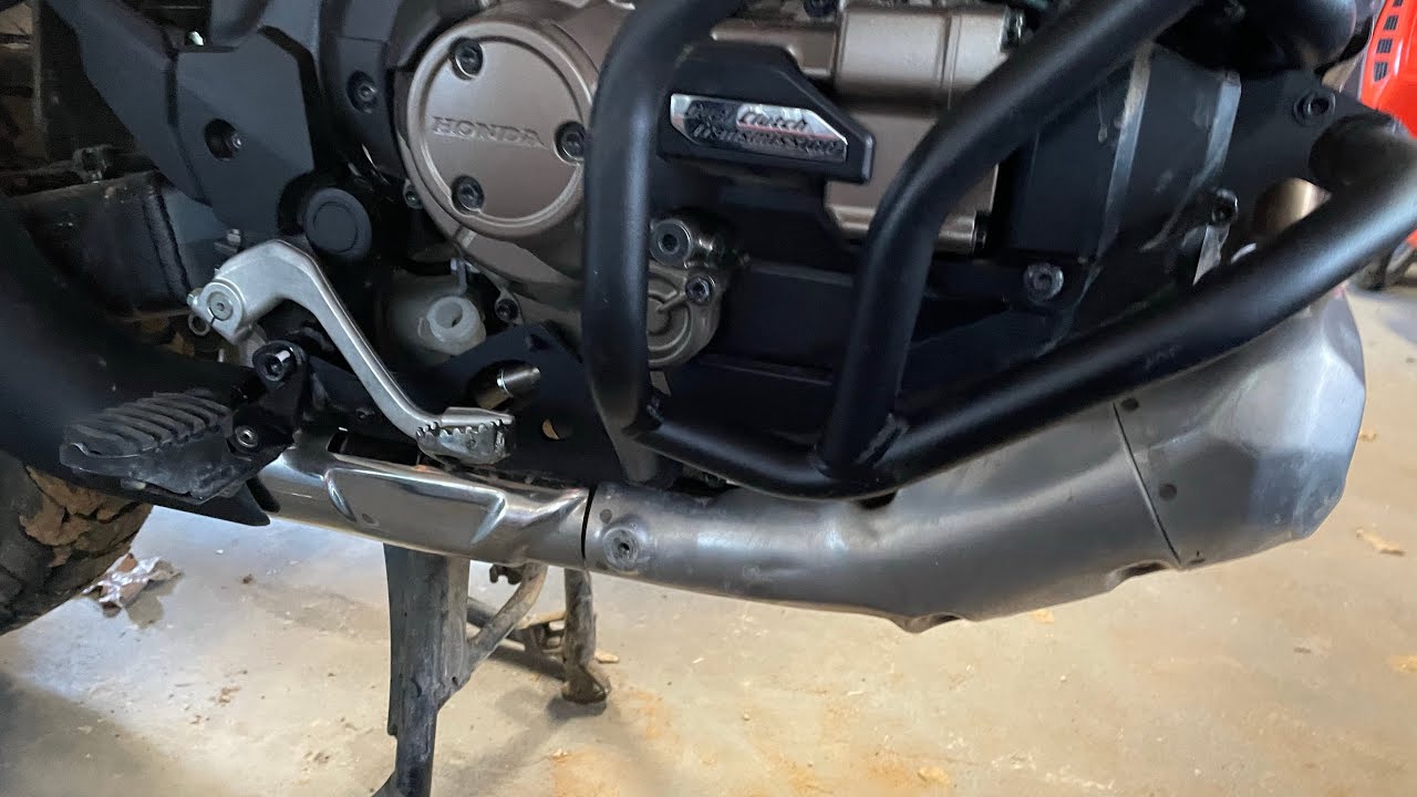 How to install African Twin Crash Bars GIVI-No Worries