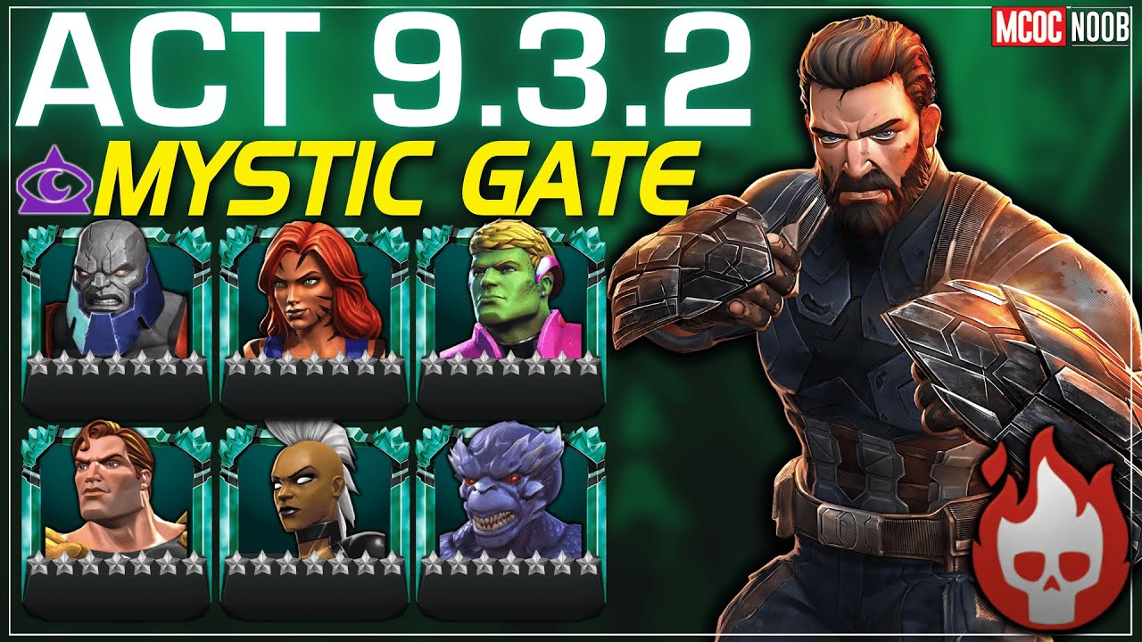 MCOC: Акт 9.3.2 Мистические Врата - Капитан Америка, Босс Войны Ифинити - Сентябрь 2025