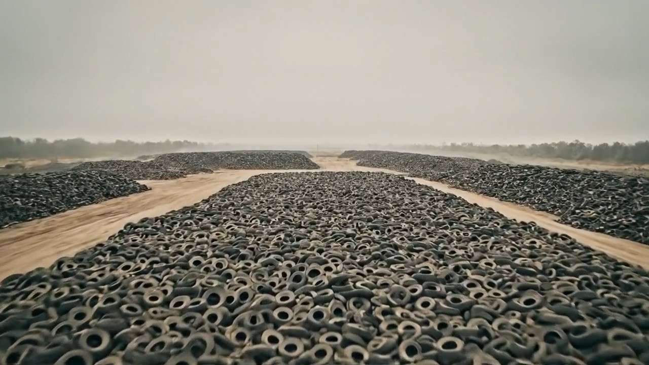 Inside the Tire Recycling Factory – (Full Process) How New Products Are Made