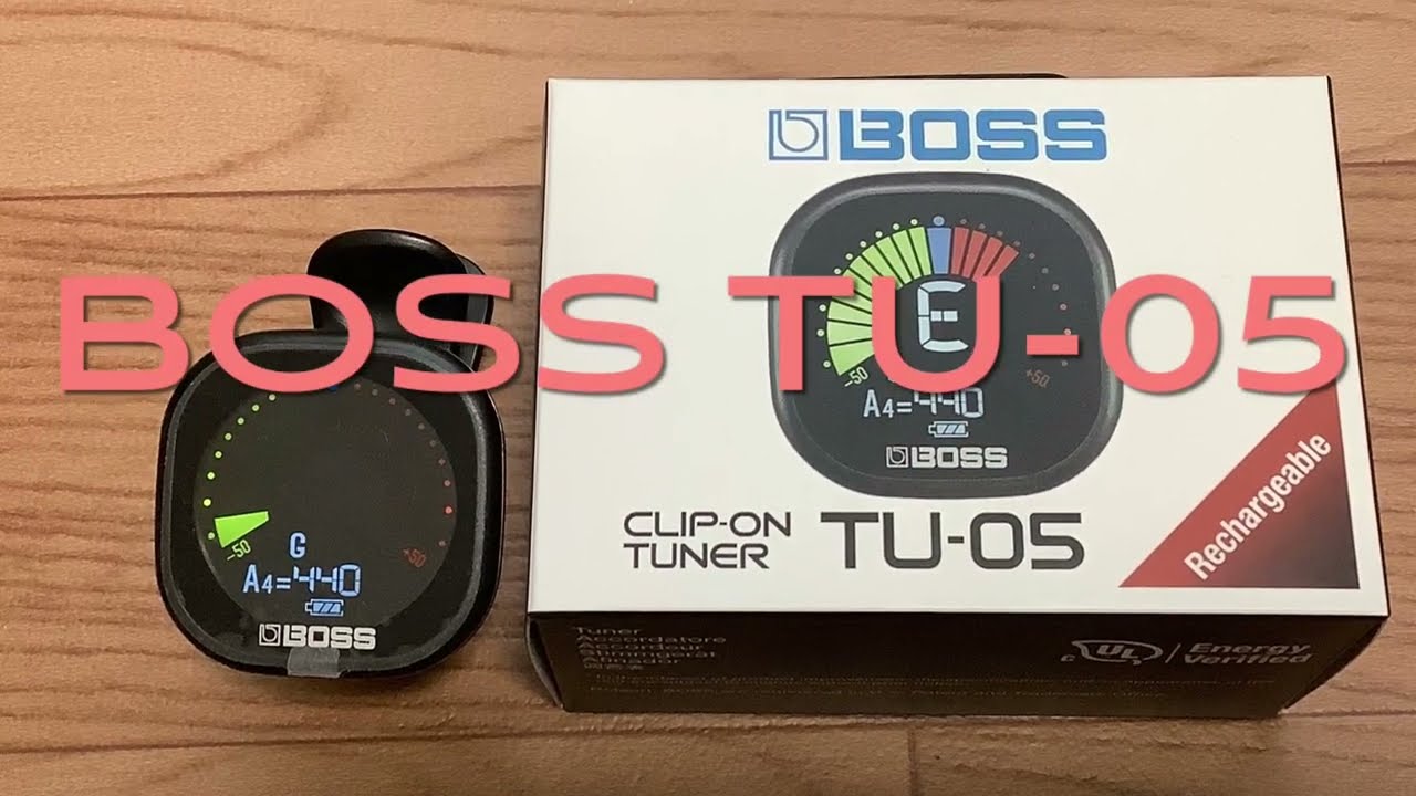 BOSS CLIP-ON TUNER TU-05