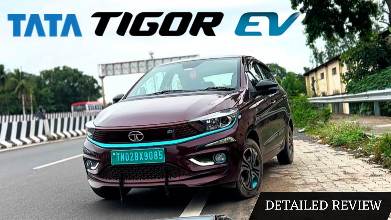 Tata Tigor Ev Review Tamil | Tata Electric Car Review | Monkey vlogs