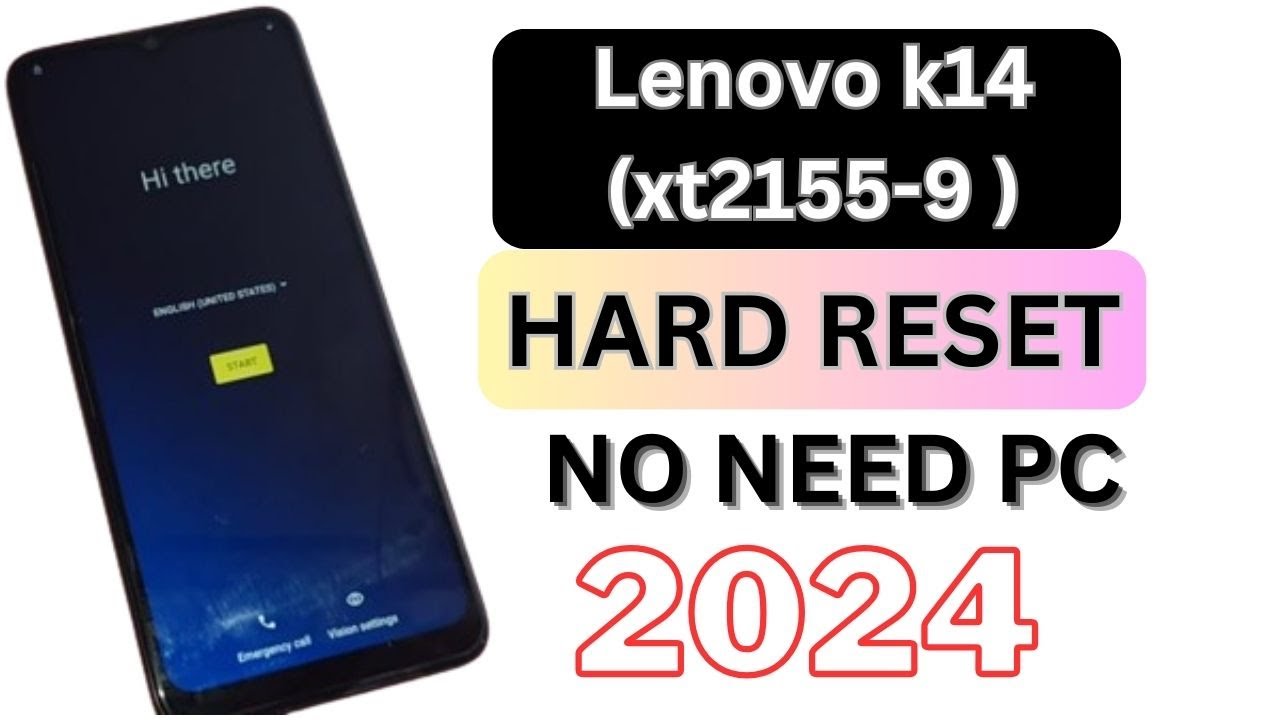 Lenovo k14 (xt2155-9 ) All Device Forgot Password Unlock ! Forgot Pattern Lock Remove  Factory Reset