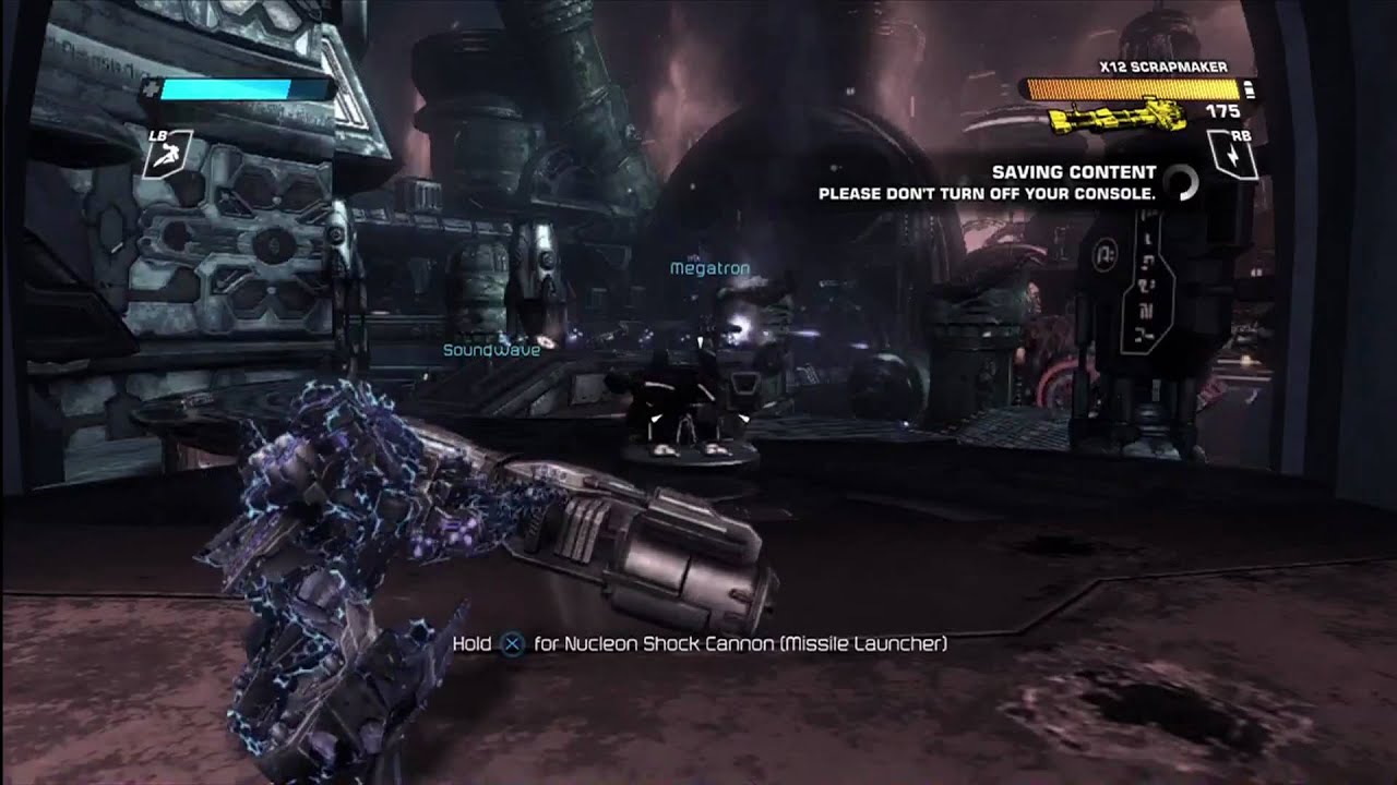 Transformers War for Cybertron: Decepticons Ch. IV Walkthrough (Part 2-2) [1080 HD]