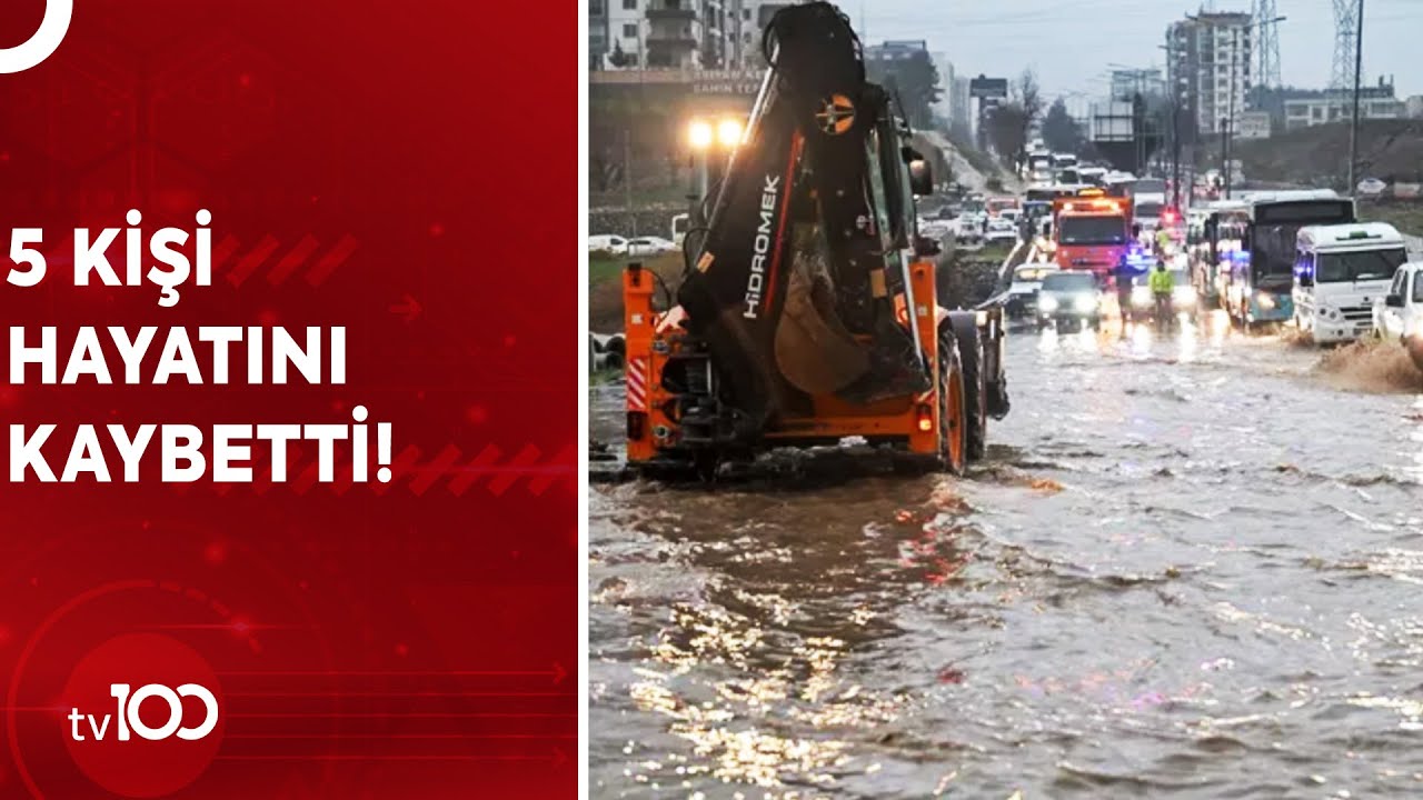 Şanlıurfa'da Depremden Sonra Sel Felaketi!  | Tv100 Haber