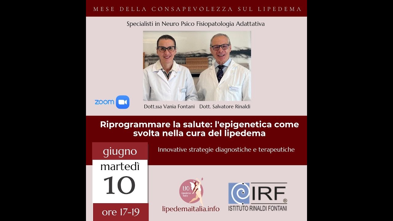 LAM 2025 Riprogrammare la salute: l'epigenetica come svolta nella cura del lipedema.