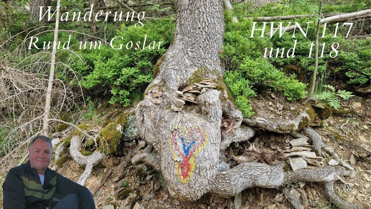 Wandern Rund um Goslar (HWN 117 & 118) #Goslar #Harz #Harzerwandernadel