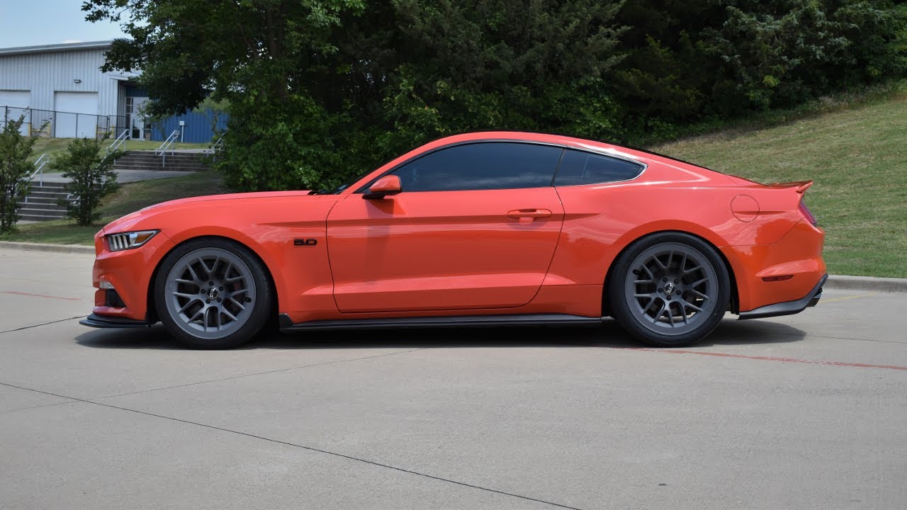 S550 Mustang on RTR Aero 7's + R888's!