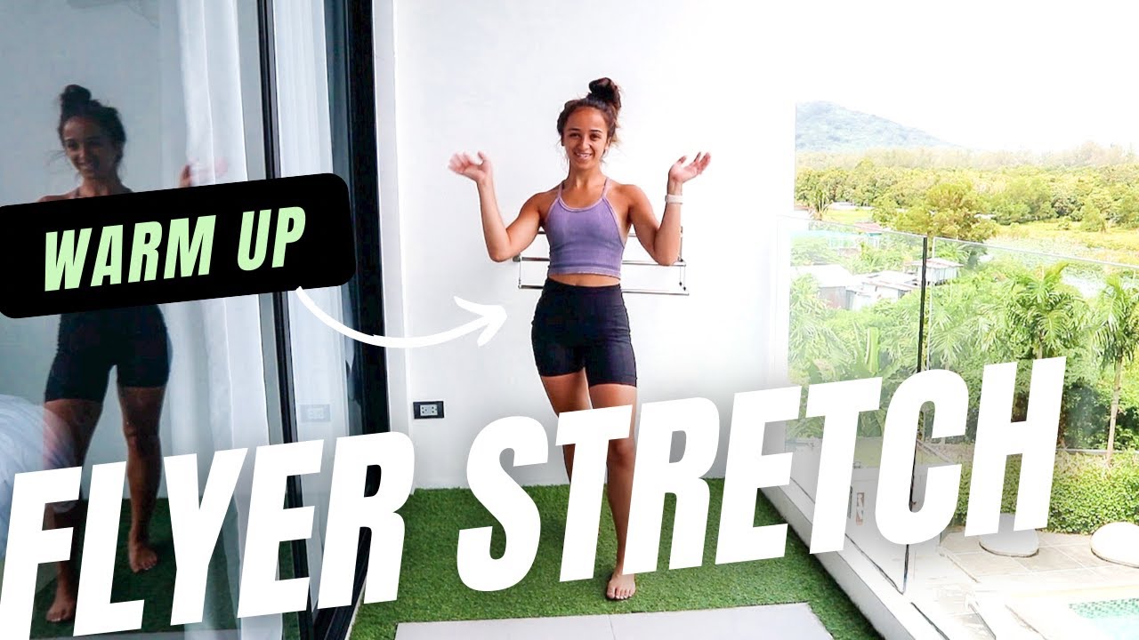 Flyer Stretch Class for Cheerleaders