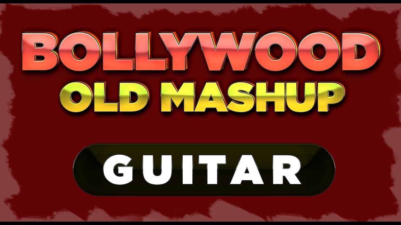 Bollywood Guitar Mashup Old Songs by Prakash Jangir | Bollywood Retro Mashup | with Guitar lesson