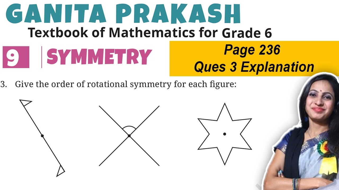 Symmetry | Class 6 Maths Chapter 9 Ganita Prakash  | Page 236 Figure it out Question 3 Solution